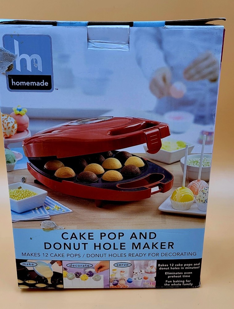 Cake Pop Donut Hole Maker By Homemade Red Makes 12