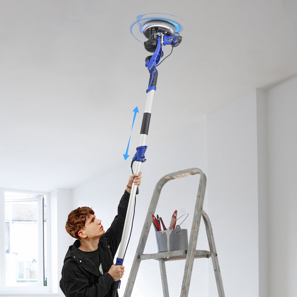 800-1800RPM Electric Ceiling Wall Sander Variable Speed Drywall Sanding Machine