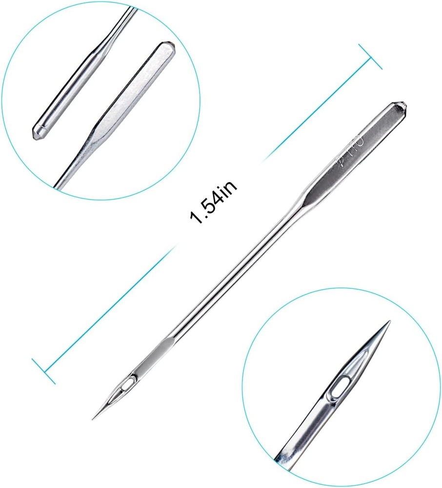 Sewing Machine Needles, 50 PCS Universal Sewing Machine Needle, Compatible with