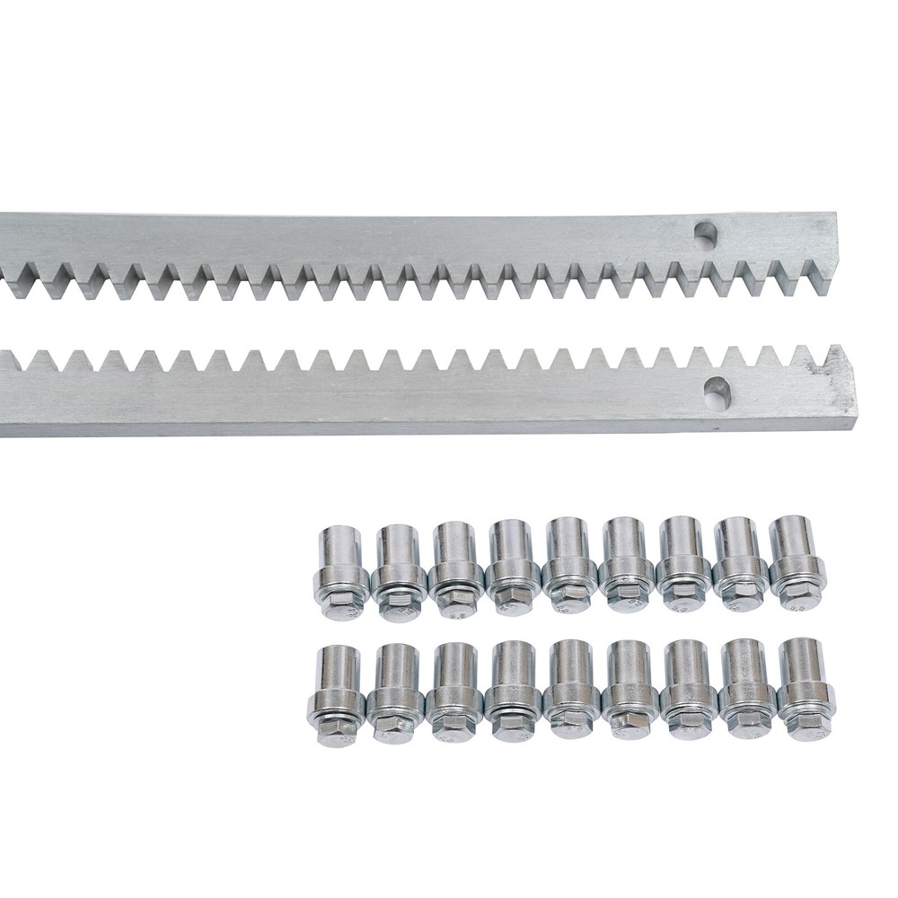 6Pcs Rails Gear Rack Automatic Sliding Gate Opener Operator Rack Sets φ12mm