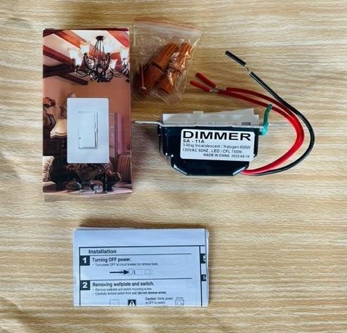 3-Way Sliding Dimmer for LED White