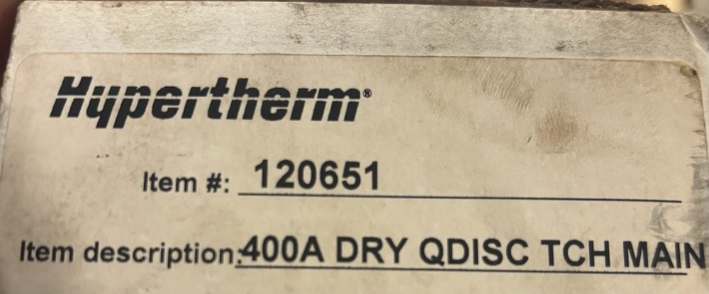 Hypertherm Main Torch Body-120651