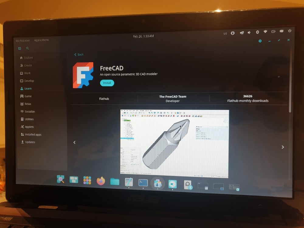 Linux Pop OS V24.04 LTS, 64-bit, Bootable Live and Install USB Flash Drive