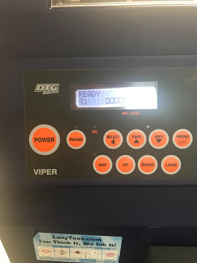 DTG Viper (Direct to Garment Printer)