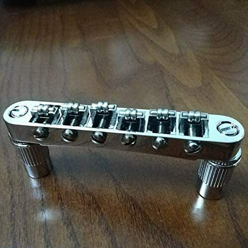 2Sets Chrome Roller Bridge Tune-o-Matic for Epiphone guitars w/m8 threaded posts