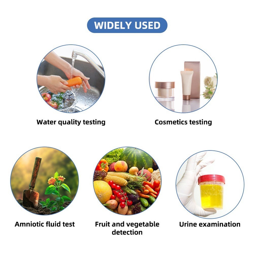 Functional Robust Maneuverable 1-14PH Wide-Range Test Paper for Quick PH Testing