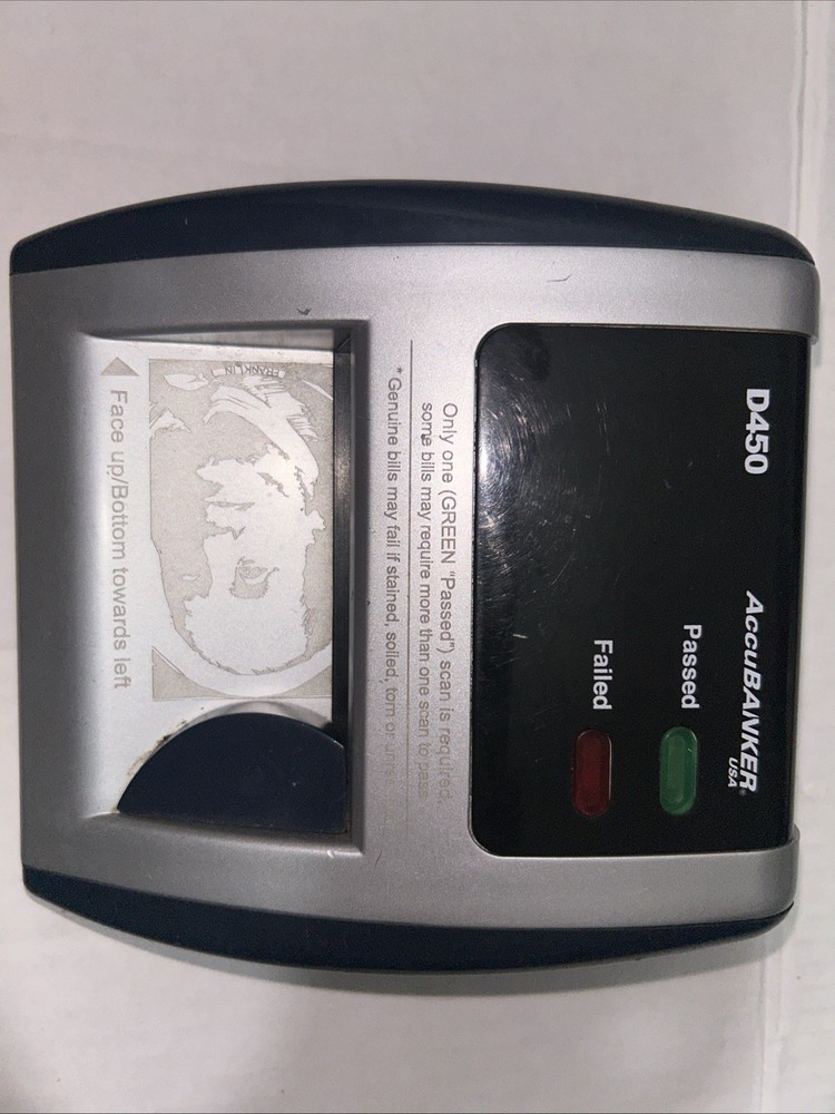 USED Counterfeit Bill Detector, AccuBANKER D450 (L)