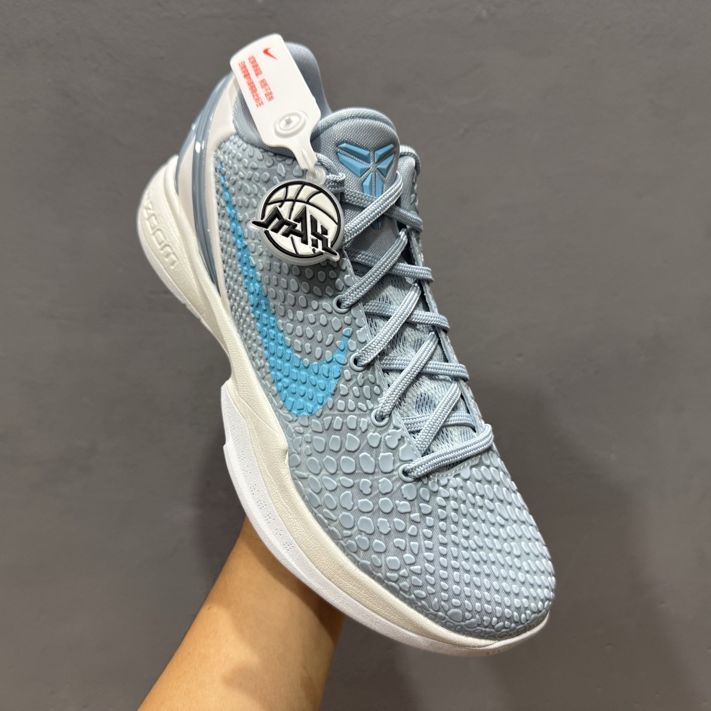 IO3672-400 NK Kobe 6 Protro Caitlin Clark Light Armory Blue