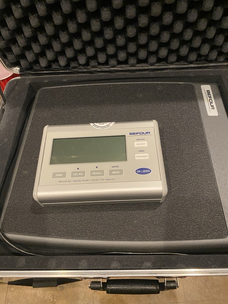 Befour PS-6700 Portable Scale With Hard Case