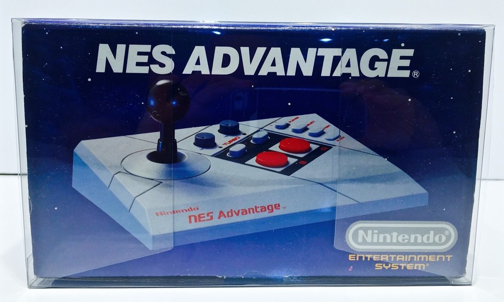1 Box Protector for the Original NES ADVANTAGE Box! Clear Display Case Nintendo
