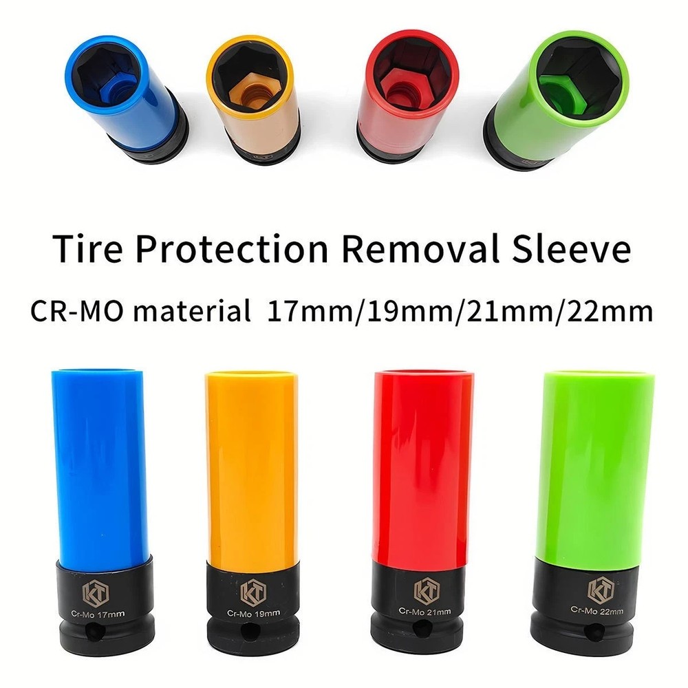 9PC Lug Nut Extractor Set,1/2" Drive Impact Bolt Remover Socket Tool for Damaged