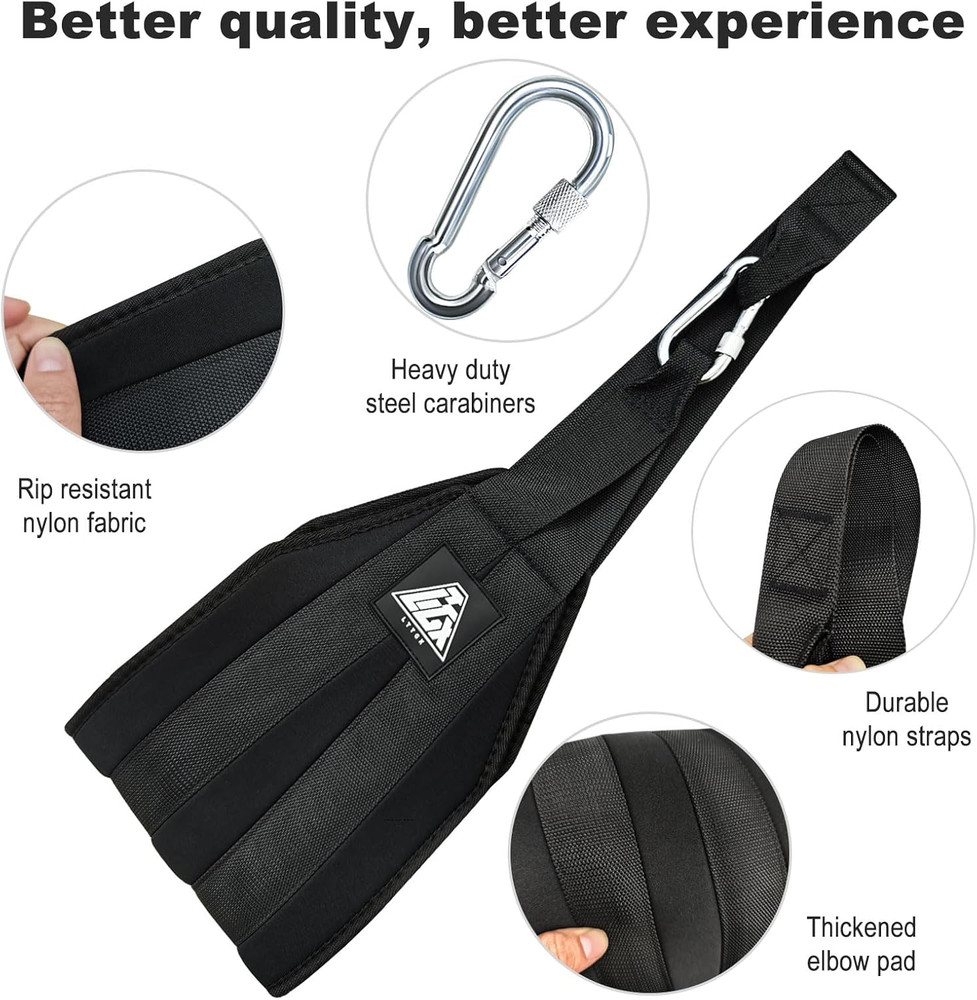 Ab Straps for Pull Up Bar: Hanging Abdominal Ab Sling Straps for Arm Pull up ...