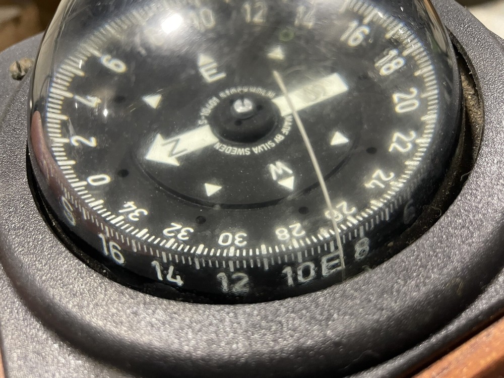 SILVA TYPE 100 MARINE NAVIGATION COMPASS…MADE IN SWEDEN