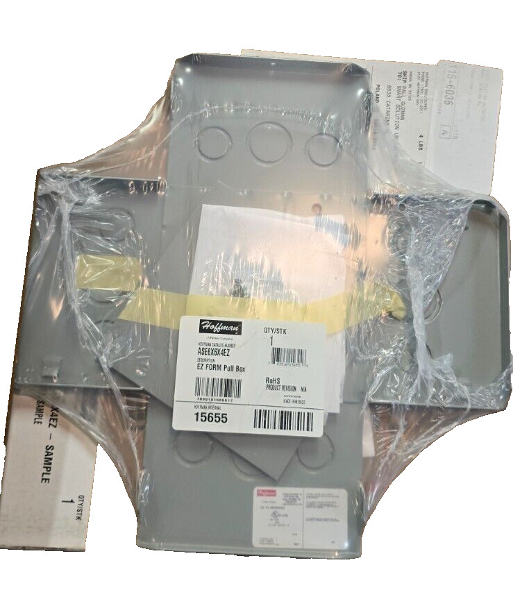 Hoffman ASE6X6X4EZ EZ Form Pull Box  NEW