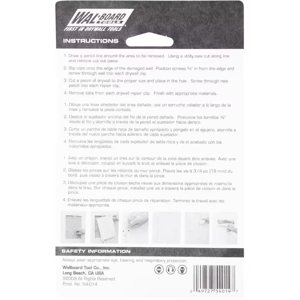 Drywall Repair Clip (6-Pack)
