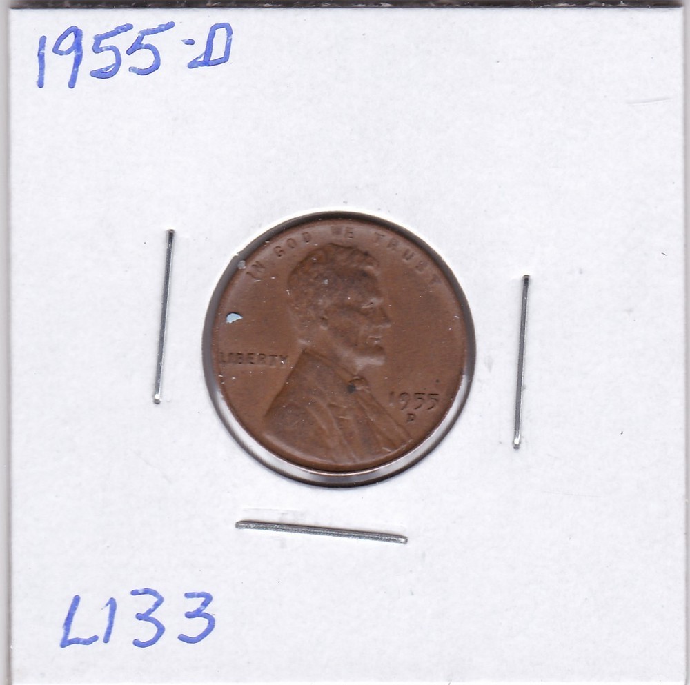 1955-D Lincoln Cent L133