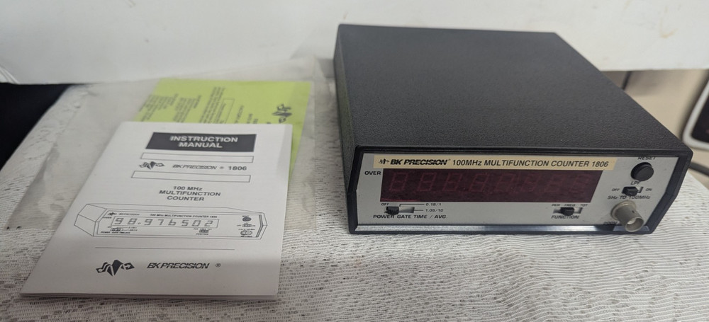 B&K Precision 100 MHz Multifunction Counter 1806