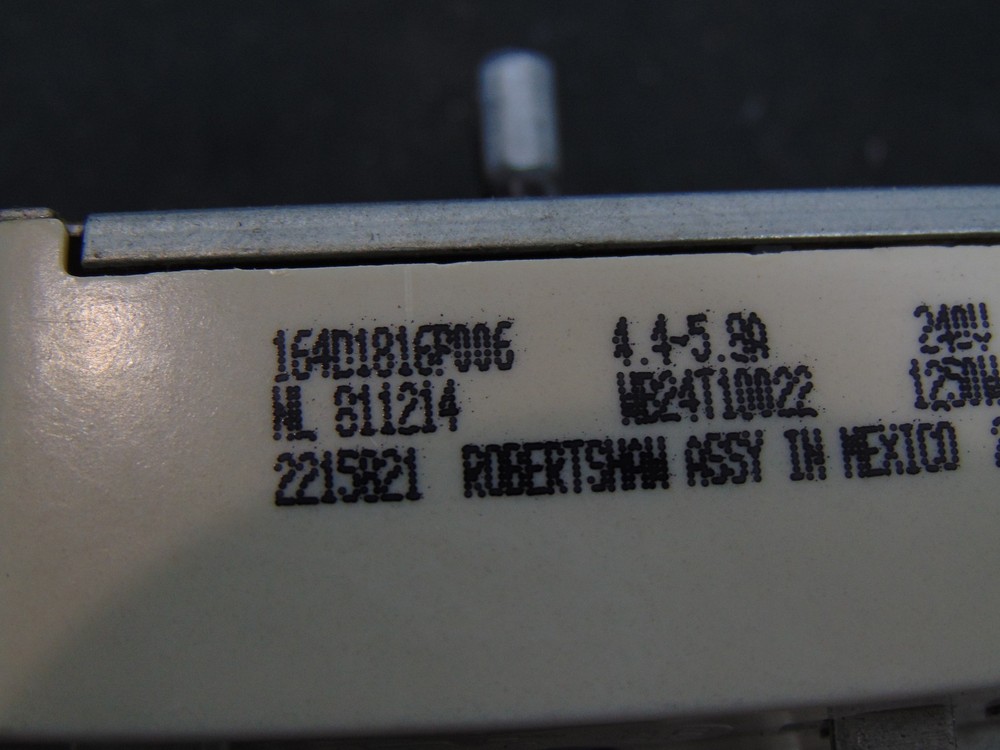 GE Electric Range JBS86SP4SS Surface Element Switch 164D1816P006