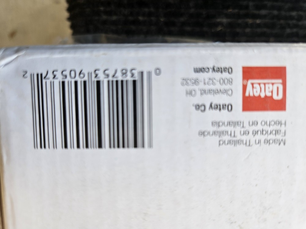 Brand New Oatey Designline 36" Linear Drain With Square Pattern