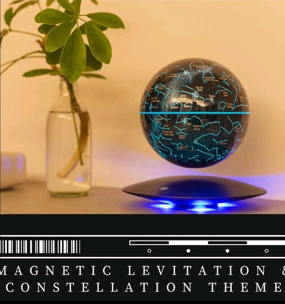 Magnetic Levitation Floating Globe Levitation LED Earth Floating Nightlight Gift