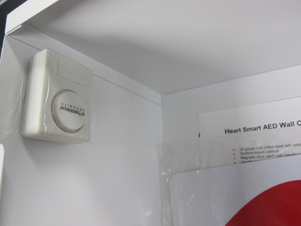 AED Surface Wall Mount Box w/Alarm