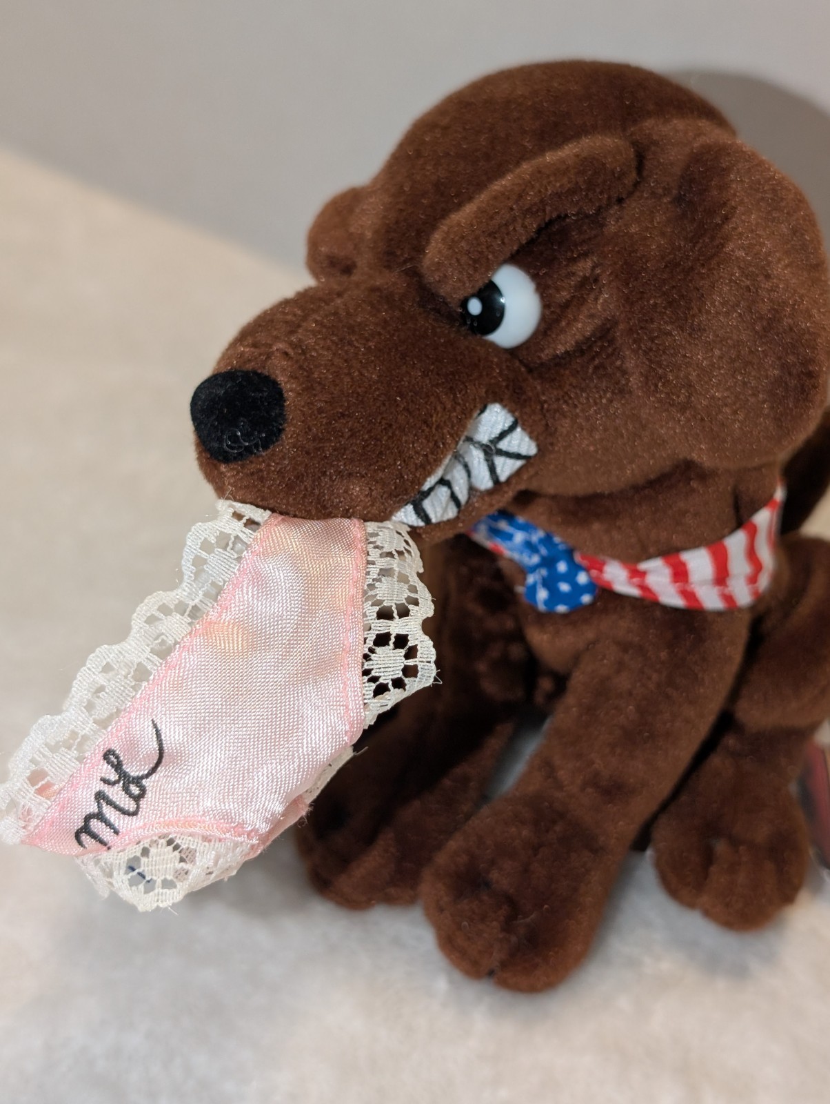 Vintage 90s Meanies Plush Lot Of 8- Infamous Series MADONNA Clinton HOWARD STERN