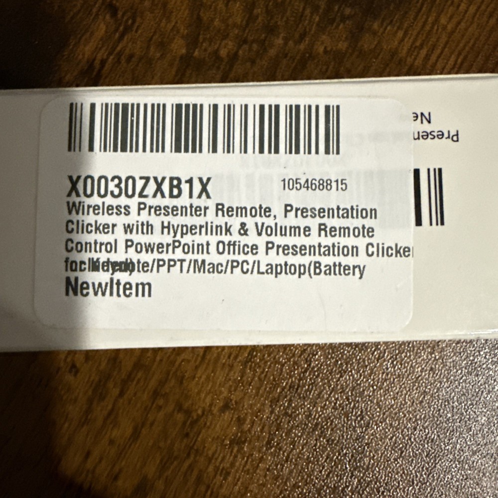 Presentation Clicker Wireless Presenter