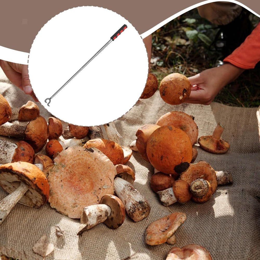 Telescopic Mushroom Picking Tool Adjustable Grabber Mushroom