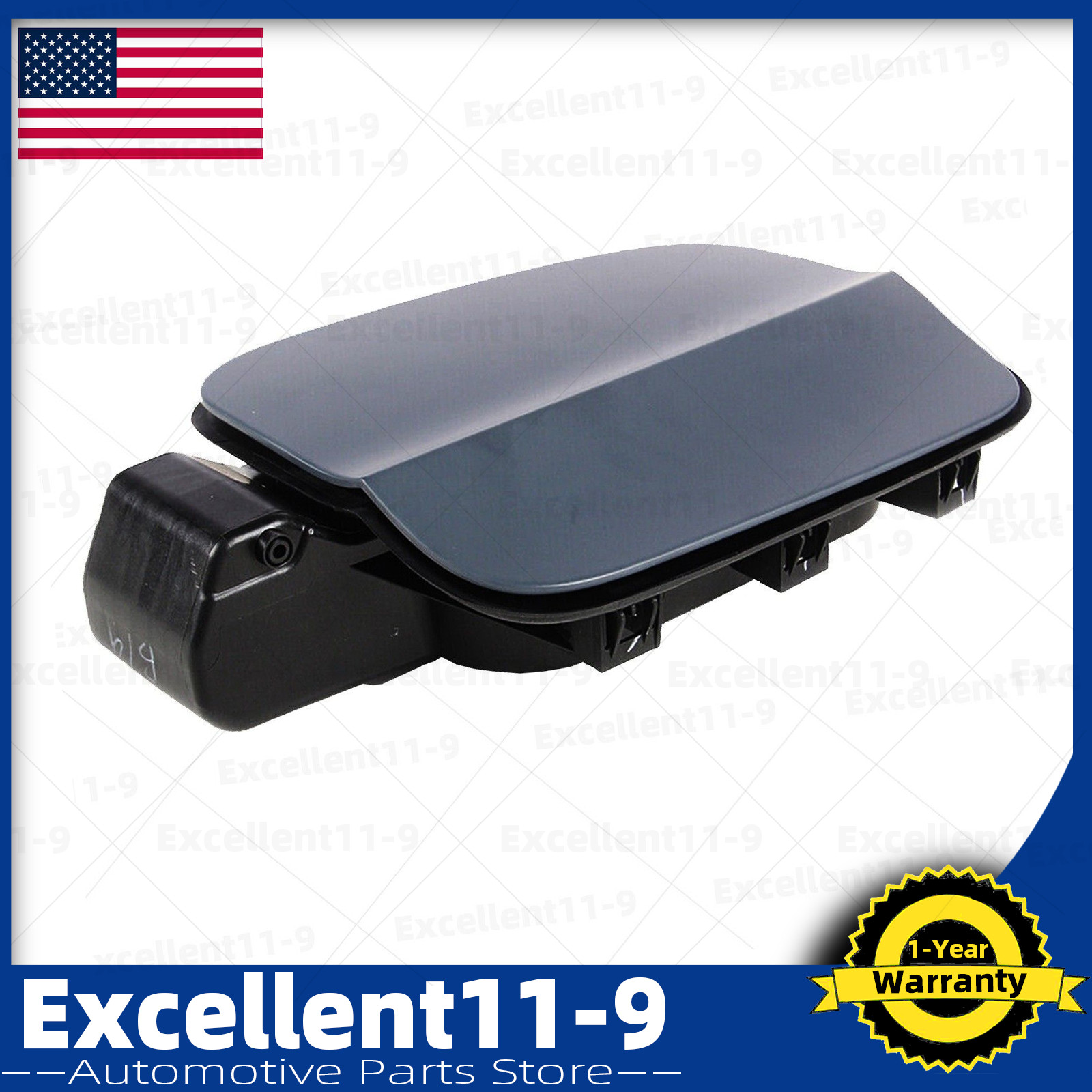 OE Primer Fuel Gas Tank Filler Door Lid Cover Assembly For VW Atlas Teramont