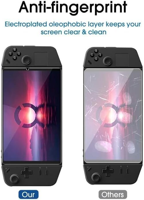 amFilm 2 Pack Upgrade Version Screen Protector for Lenovo Legion Go Handheld