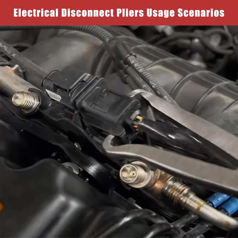 2Pcs Electrical Disconnect Pliers & Electrical Connector Separator Terminal Plug