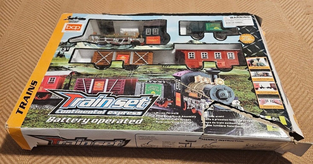 Train Set Continental Express BCP SKY2094 Tested Working
