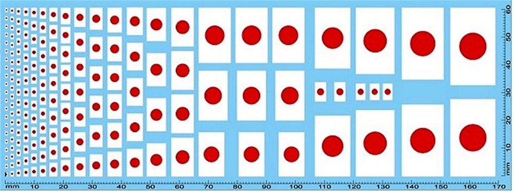 Flags Japan 1:18 Decals