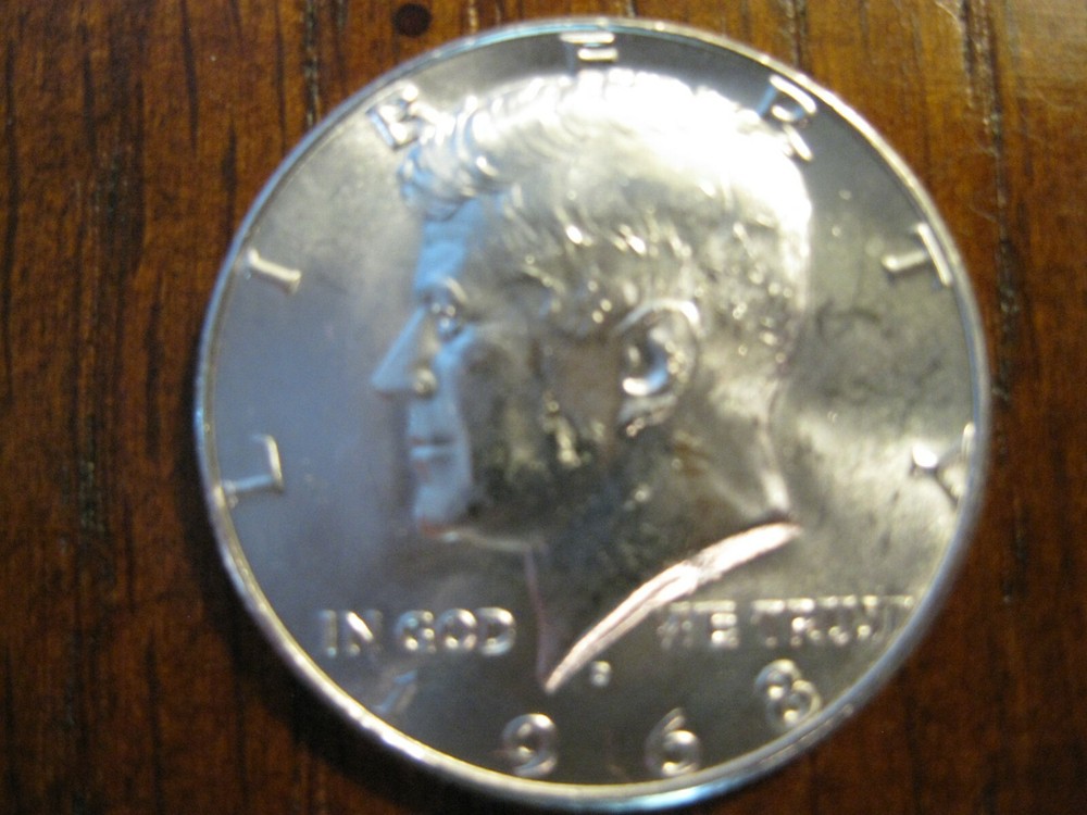 1968 D Kennedy Silver Half Dollar Gem BU!