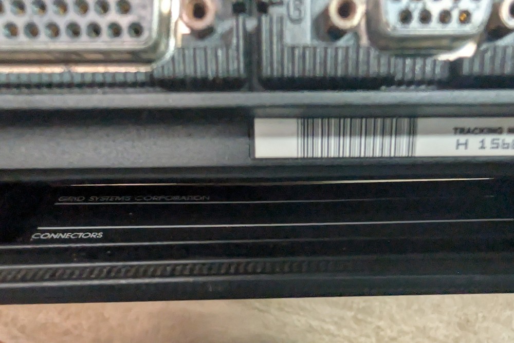 Vintage Gridcase 3 Plus Computer U.S. Central Command Air Force MacDill 1980's