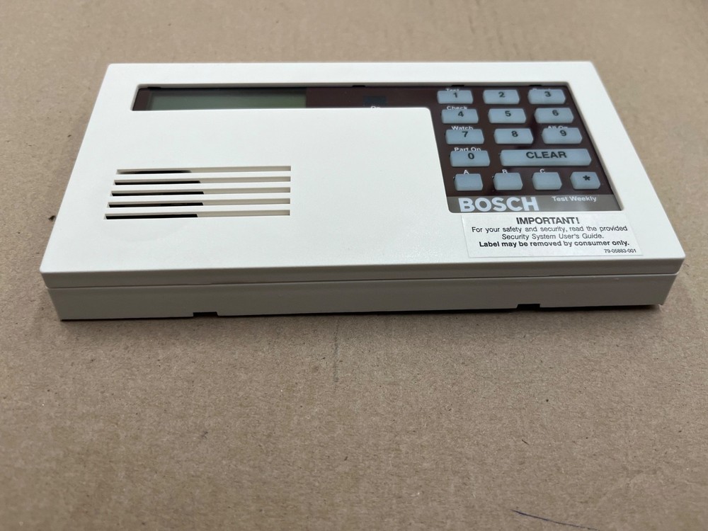 Radionics Bosch D222A LCD Alarm Keypad Alpha Command Center