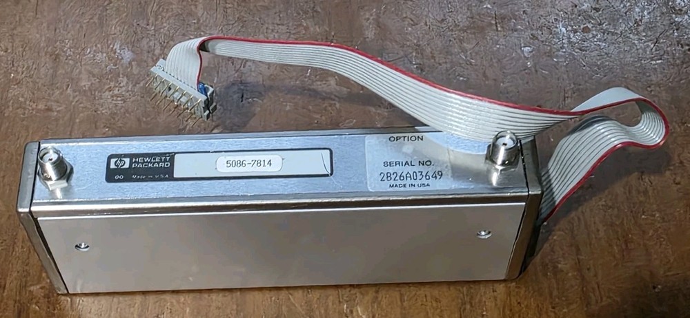 HP 5086-7814 COAXIAL PROGRAMMABLE STEP ATTENUATOR, 70 dB