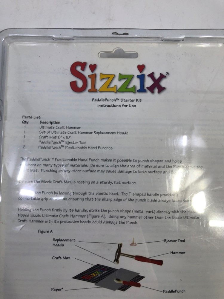 NIP PADDLE PUNCH STARTER KIT