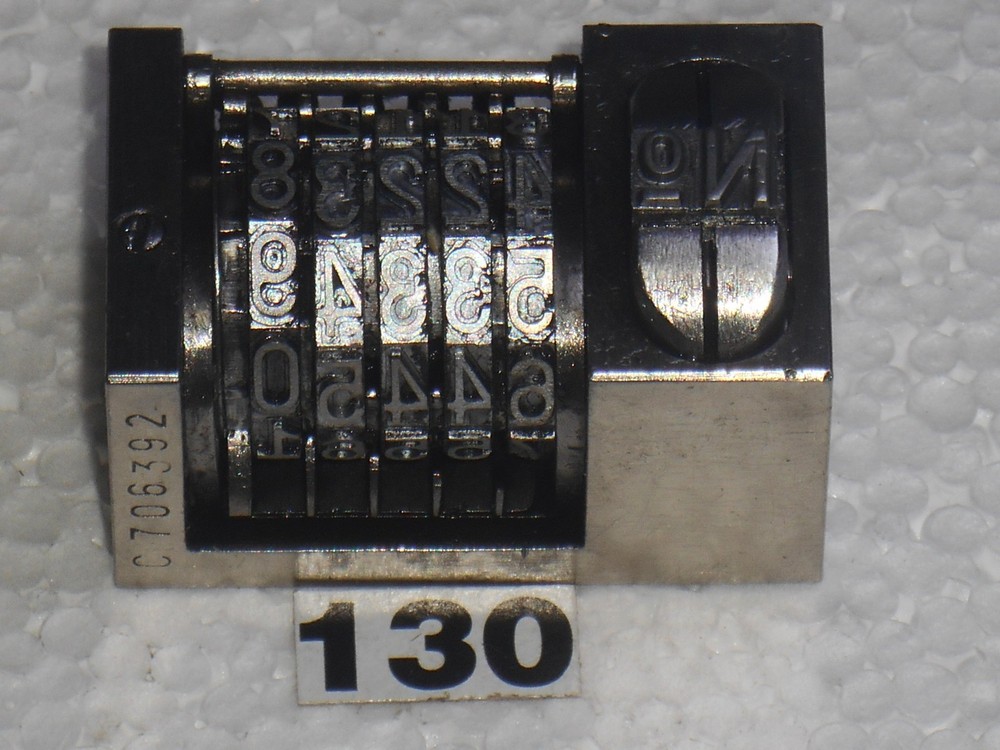 ATLANTIC | letterpress numbering machine | 130