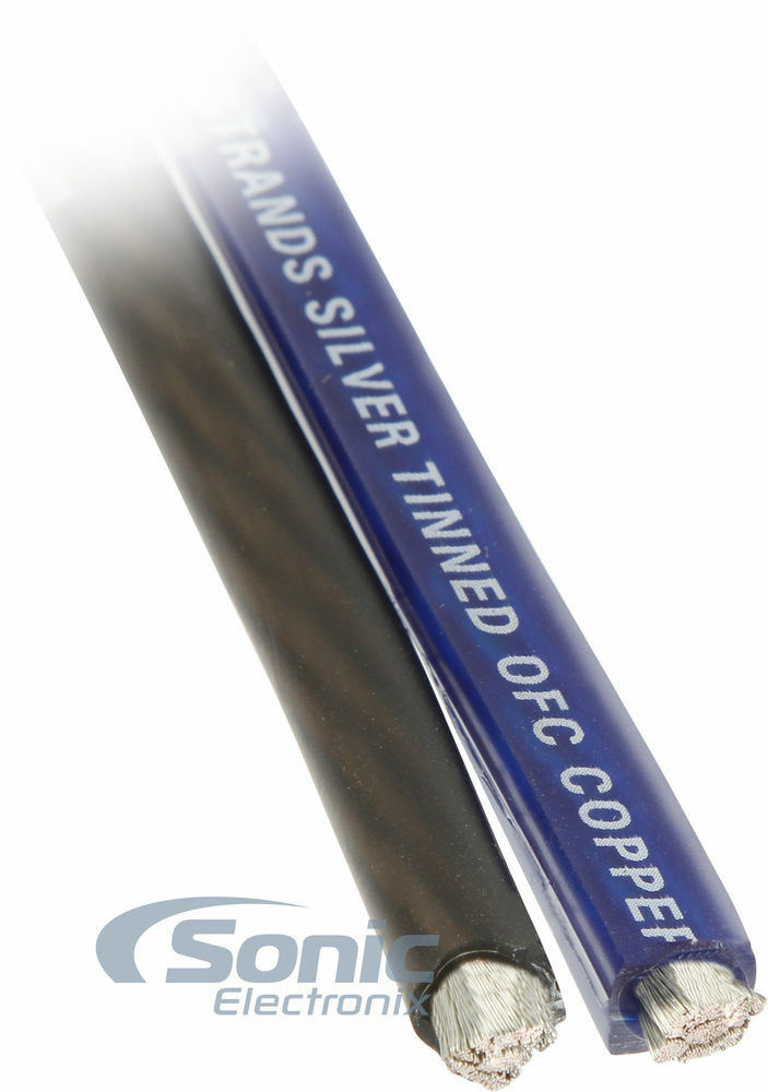 NVX XWS0820 20ft 8 Gauge AWG 100% OFC Audio Power Install Speaker Cable/Wire