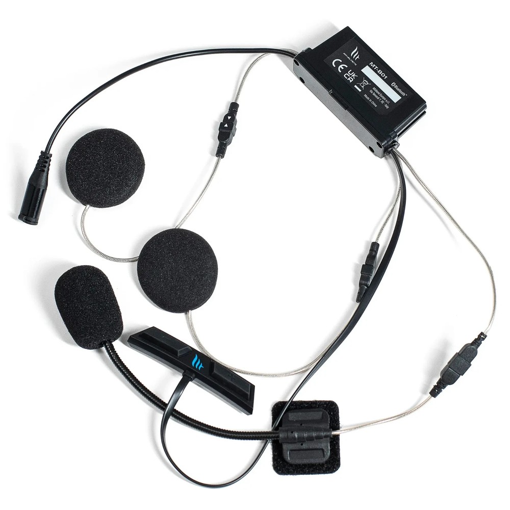 MT Thunder 4 Rider Sync MT-B01 Motorcycle Helmet Bluetooth Intercom Headset