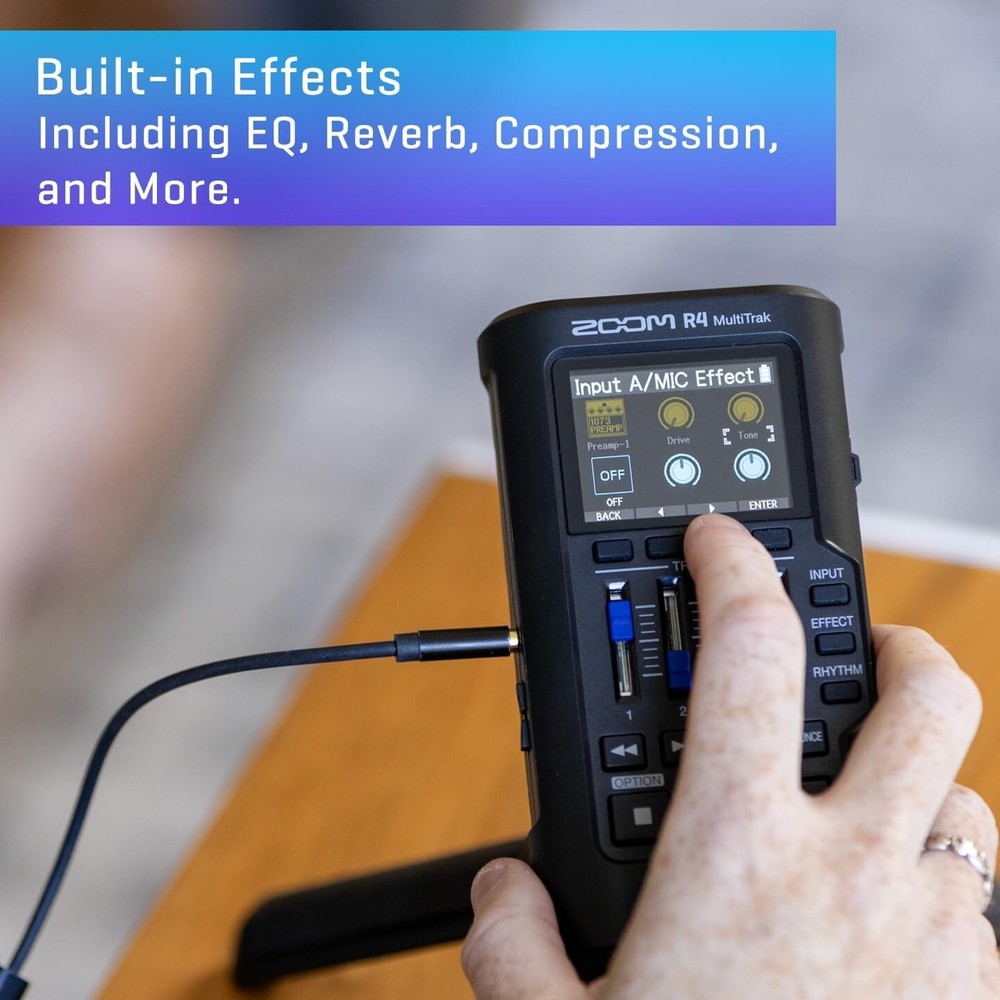 Zoom R4 MultiTrak 32-Bit Float Recorder