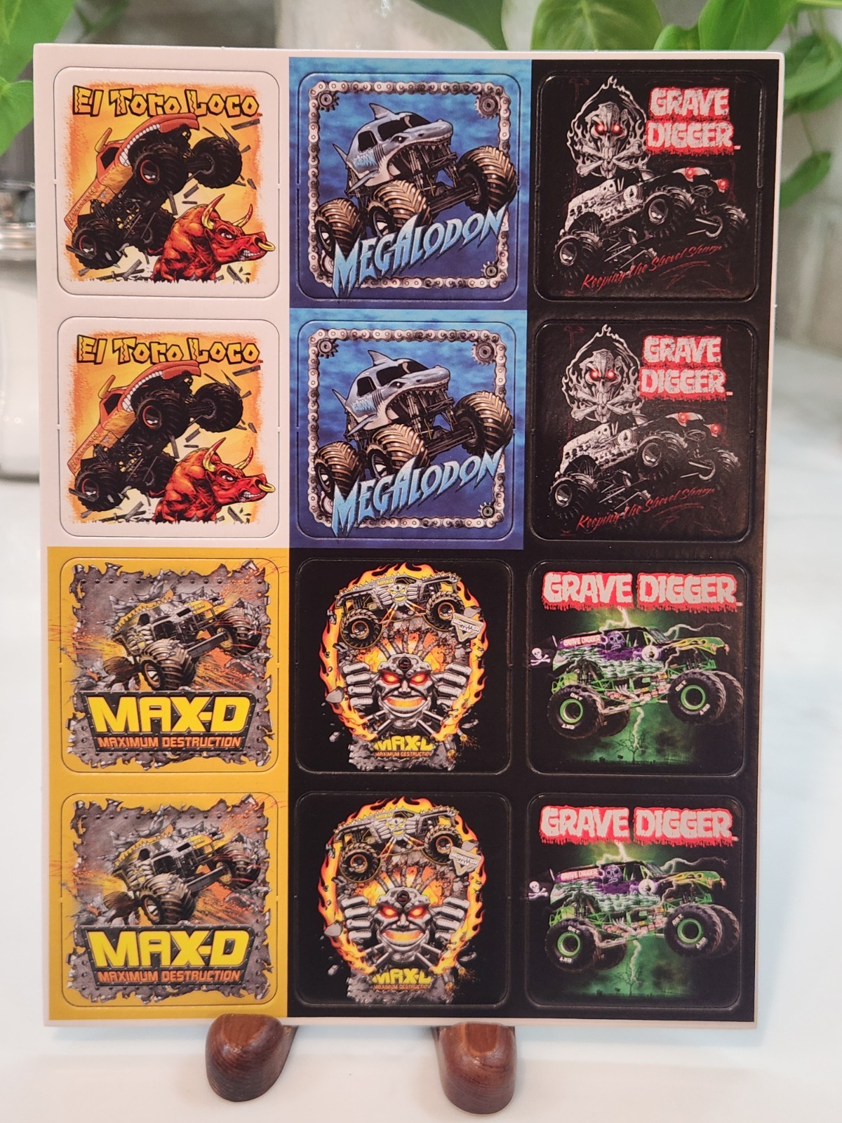 Monster Jam Memory Match Card Game 72 Matching Cards Brand New Factory Sealed