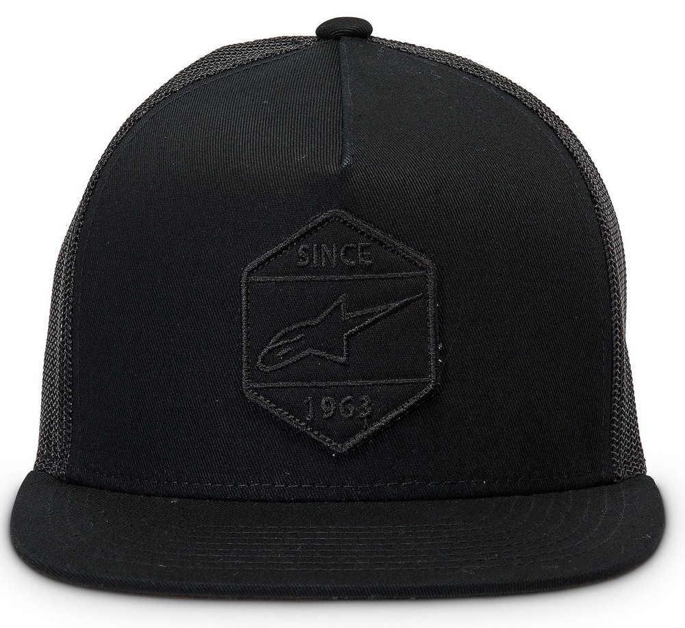 Alpinestars Bolt Snapback Trucker Hat Black/Black