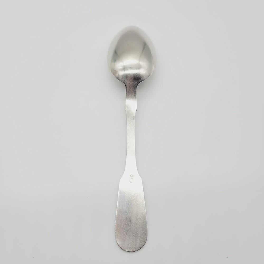 Antique Russian 84 Sterling Silver Tablespoon Monogram Tableware Flatware