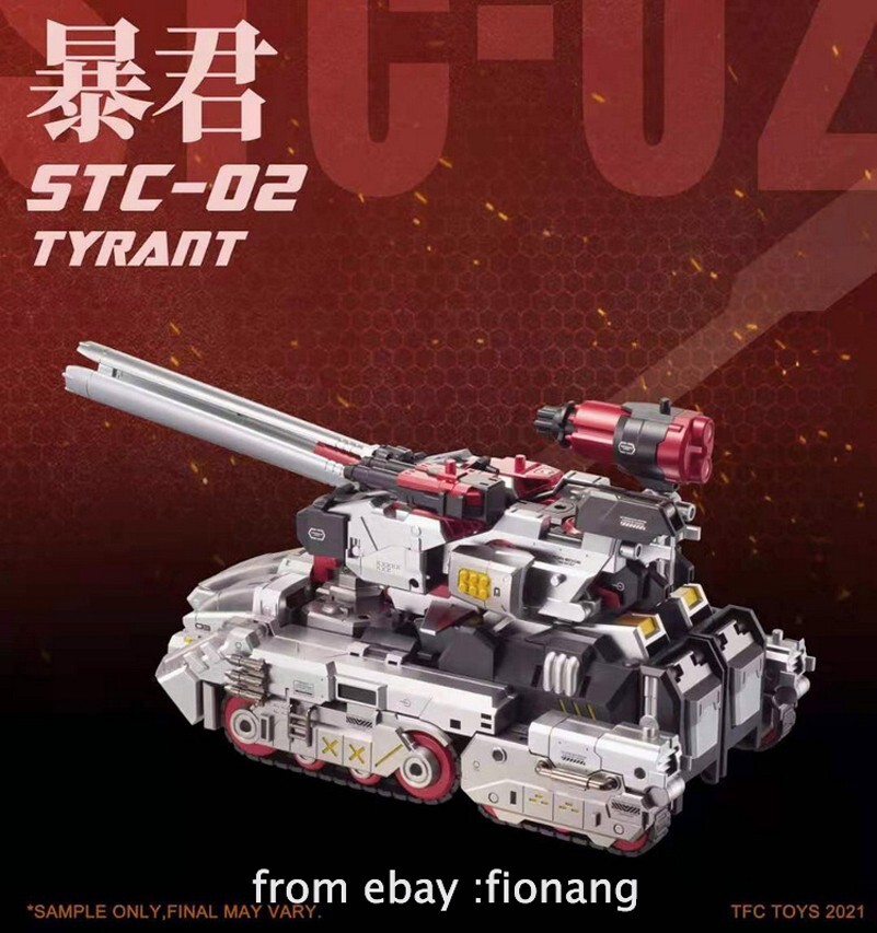 Transformable Megatron TFC STC-02 Tyrant Dominator 4 mode convertion