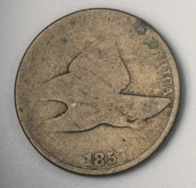 1857 Flying Eagle Cent Penny