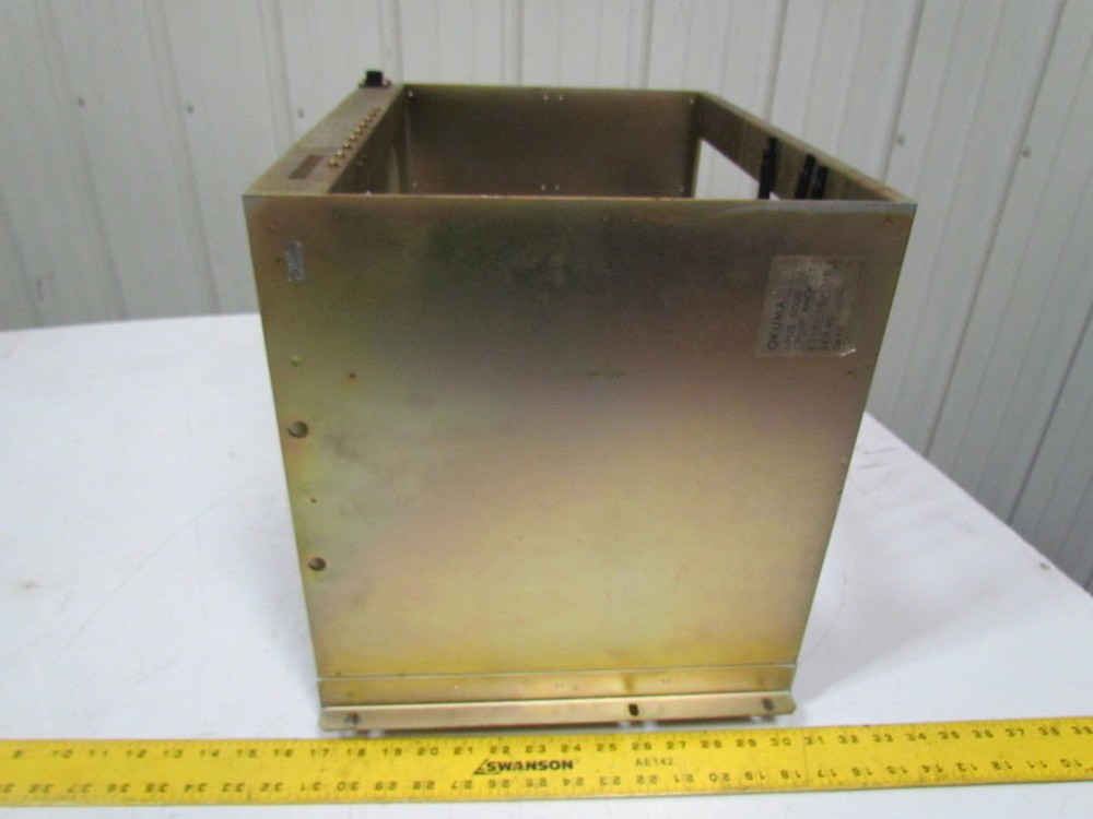 Okuma Opus 5000 CPU/IF Rack 17 E7191-183-328-1 Bare Chassis