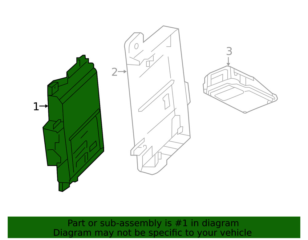 Genuine GM Active Safety Control Module 84991870