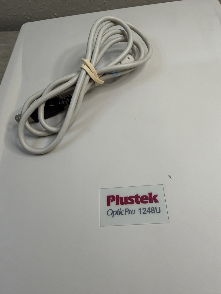 Plustek Opticpro 1248 U Scanner No Power Cord